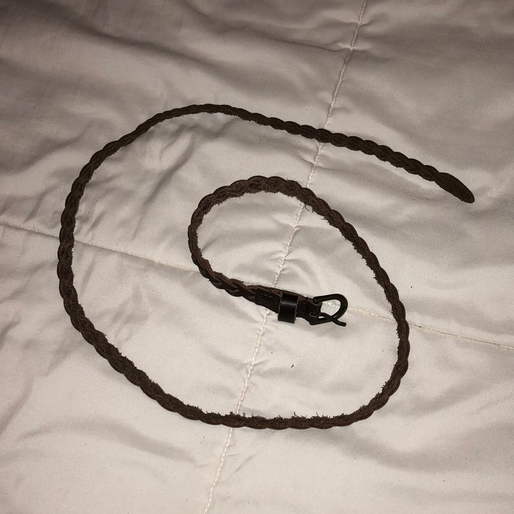 Hollister braided belt